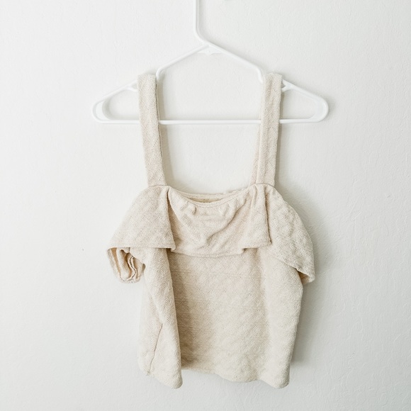 Madewell ruffle tank top - Picture 1 of 6
